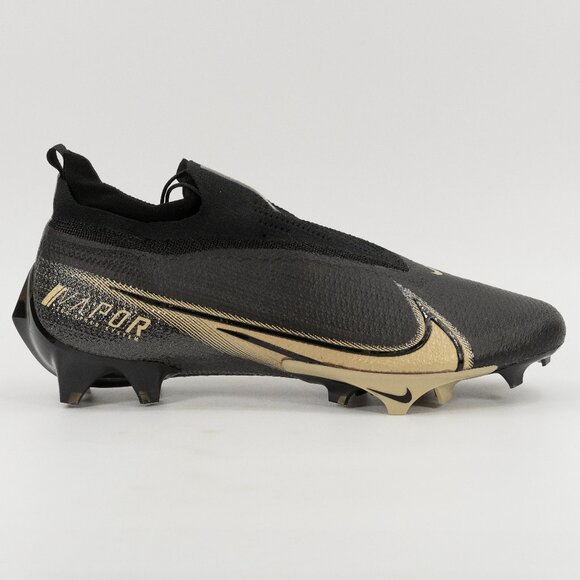 Nike Vapor Edge Elite 360 Flyknit 'Black Gold' CV6282-004 Football size 12